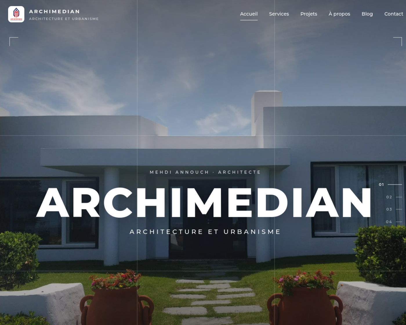 Archimedian website screenshot