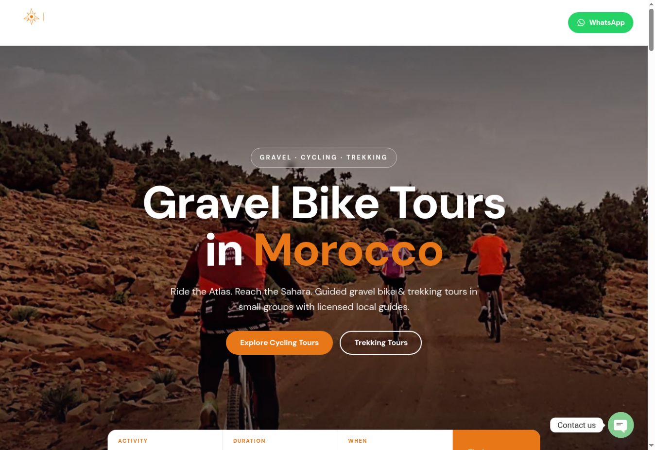 WeGravel Morocco website screenshot